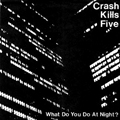 CRASH KILLS FIVE "WHAT DO YOU DO AT NIGHT" 7"